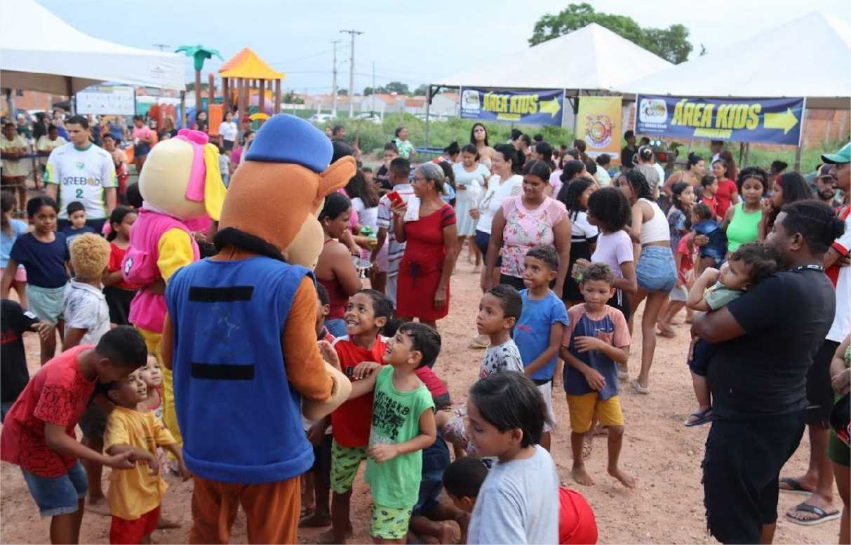 “Dia de Alegria” leva parque de diversão para mais de 2 mil pessoas no Nico Baracat