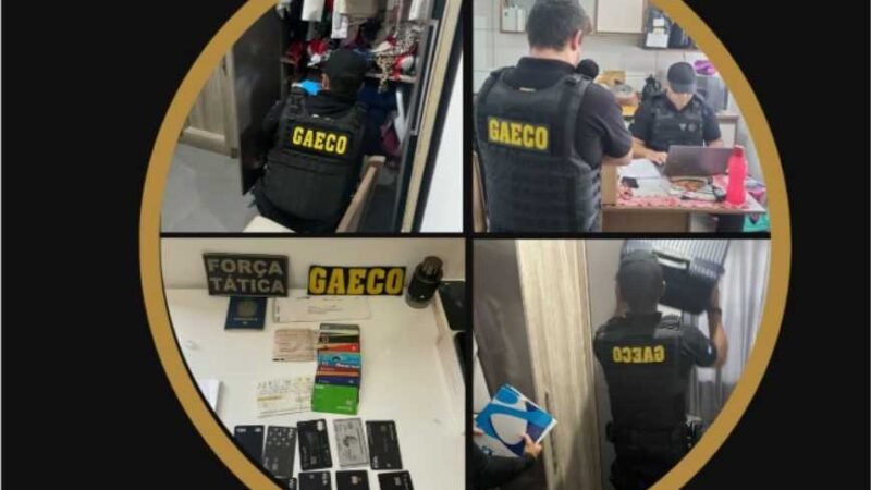 Megaoperação do Gaeco contra facção que atua em Minas Gerais e movimentou R$ 345 milhões cumpre mandados em MT