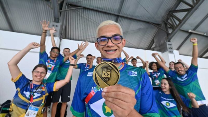 Mato Grosso fica no Top 10 no quadro de medalhas dos Jogos da Juventude em João Pessoa