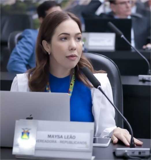 Chapa 100% feminina gera desconforto entre vereadores homens, alerta Maysa Leão