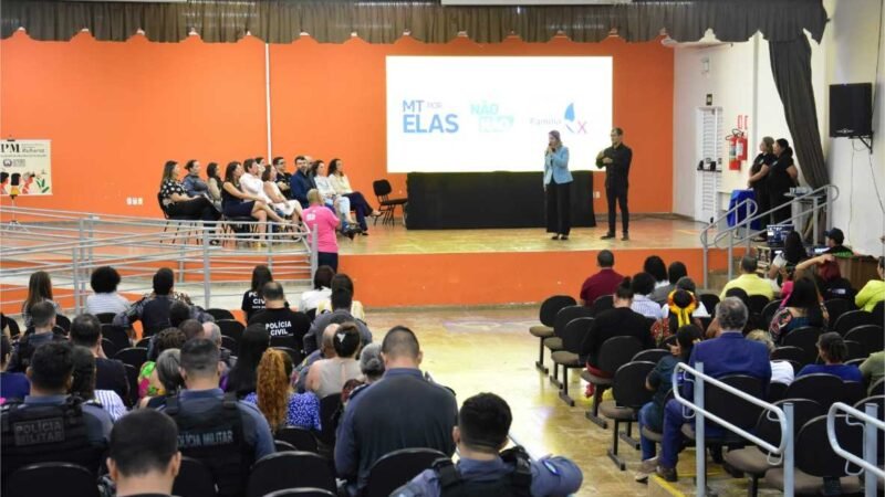 Expedição SER Família Mulher leva capacitação para o combate à violência doméstica a Tangará da Serra