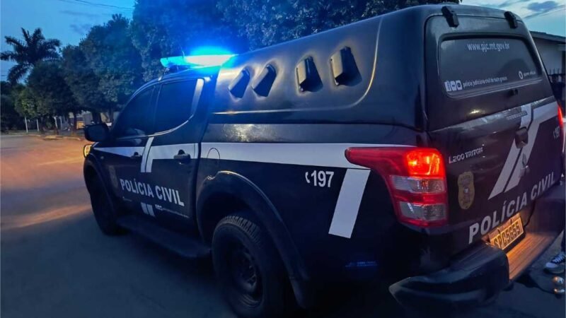 Criminoso envolvido em roubo em loja de autopeças é preso pela Polícia Civil em Rondonópolis