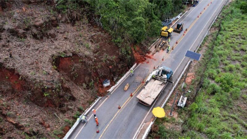 Trânsito no trecho do Portão do Inferno será totalmente interrompido entre 27 e 29 de novembro