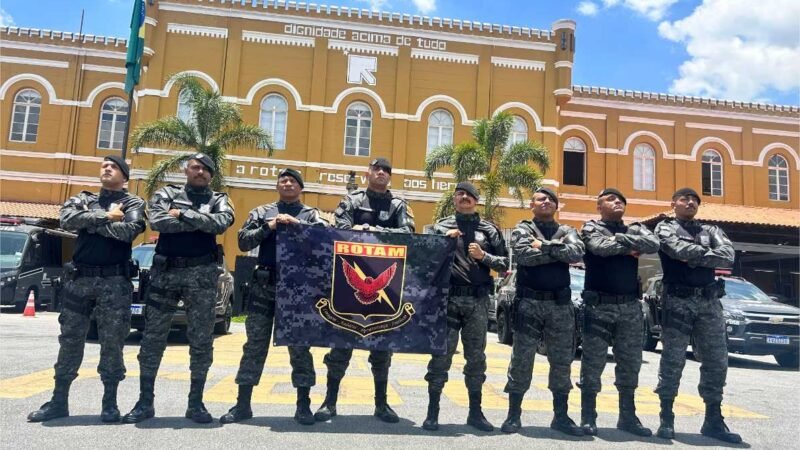 Com apoio da Sesp, Batalhão Rotam passa por treinamento com a Rota em São Paulo