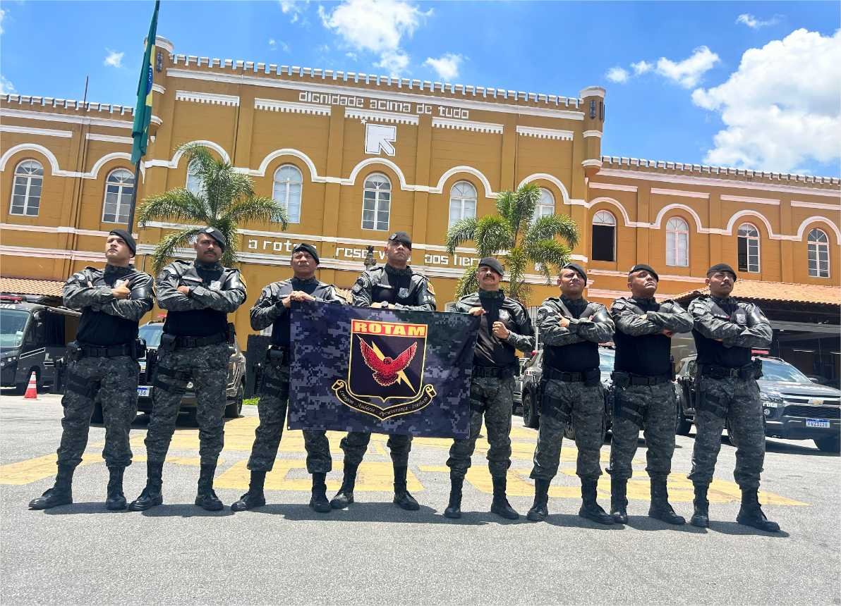 Com apoio da Sesp, Batalhão Rotam passa por treinamento com a Rota em São Paulo
