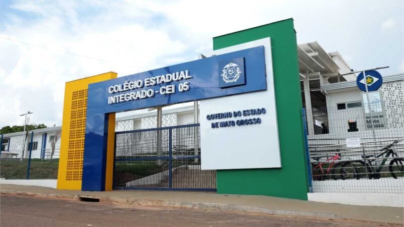 Governo de MT entrega Colégio Estadual Integrado 05 em Várzea Grande nesta sexta-feira (08)