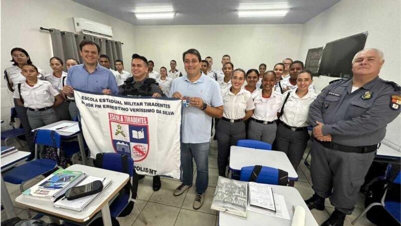 Thiago Silva destaca avanço das Escolas Cívico-Militares em Mato Grosso