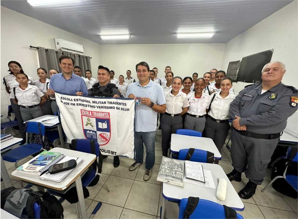Thiago Silva destaca avanço das Escolas Cívico-Militares em Mato Grosso