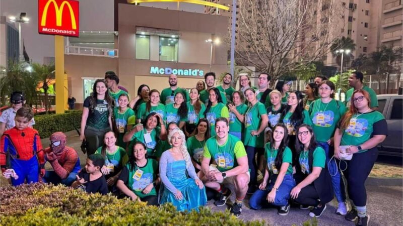AACCMT é uma das beneficiadas do McDia Feliz 2024 e arrecadou mais de R$ 500 mil