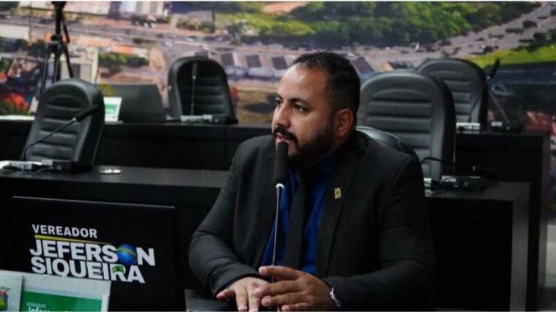 Vereador Jeferson diz que tem apoio de Chico 2000 na disputa pela presidência da Câmara