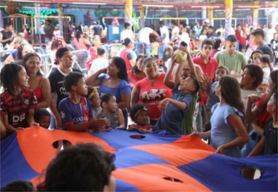 Parque Tia Nair recebe encerramento do projeto “Dia da Alegria” e encanta mais de mil pessoas