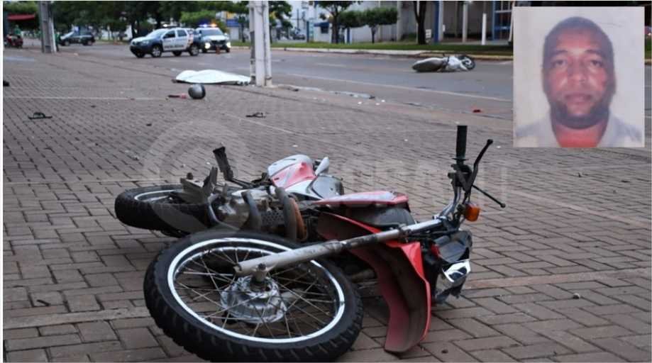 Homem morre em colisão entre duas motos em Mato Grosso; esposa fica ferida