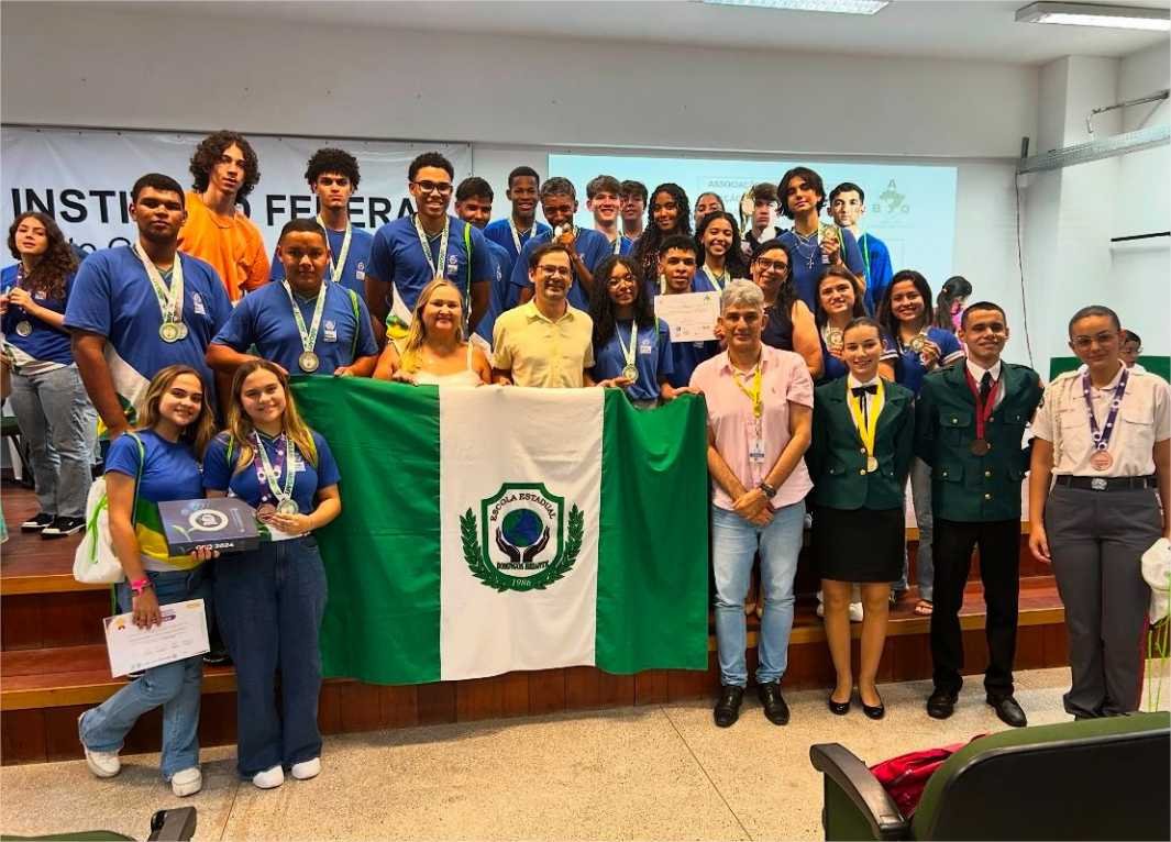 Estudantes da Rede Estadual de Ensino são premiados pela Olimpíada Nacional de Química