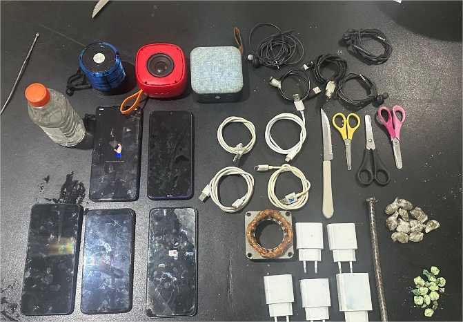 Polícia Penal apreende mais 29 celulares e drogas em unidades prisionais de Cuiabá e Várzea Grande