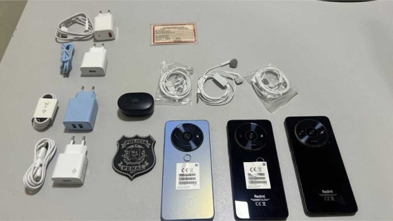 Dentista é presa ao tentar entrar em penitenciária com celulares escondidos em jaleco