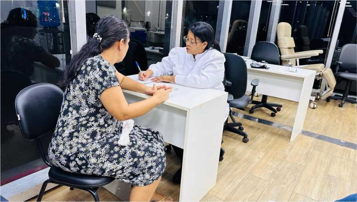 SES oferece serviços à população durante evento do Programa Ser Família Fé e Vida