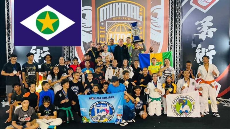 Equipe deA Mato Grosso conquista primeiro lugar no Campeonato Mundial de Jiu-Jitsu Esportivo Kids