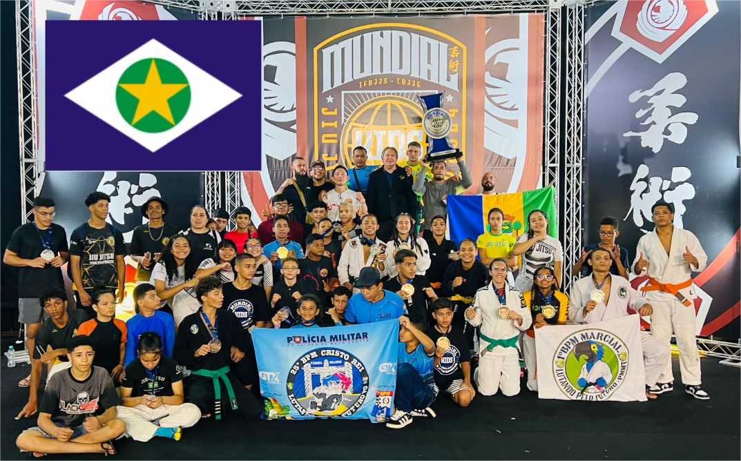 Equipe deA Mato Grosso conquista primeiro lugar no Campeonato Mundial de Jiu-Jitsu Esportivo Kids