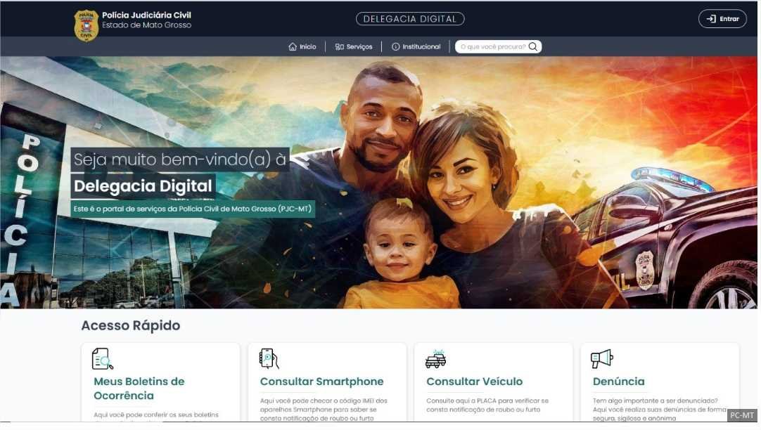 Delegacia Digital já validou mais de 1,3 mil boletins de ocorrências online