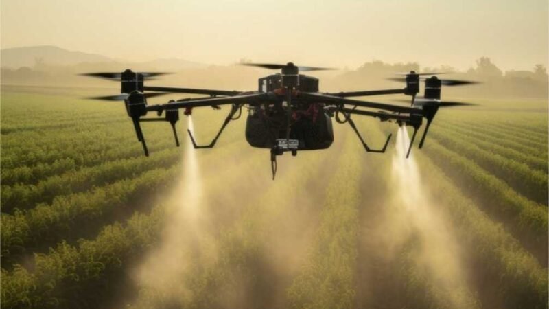 Uso de drones na pulverização agrícola gera debate