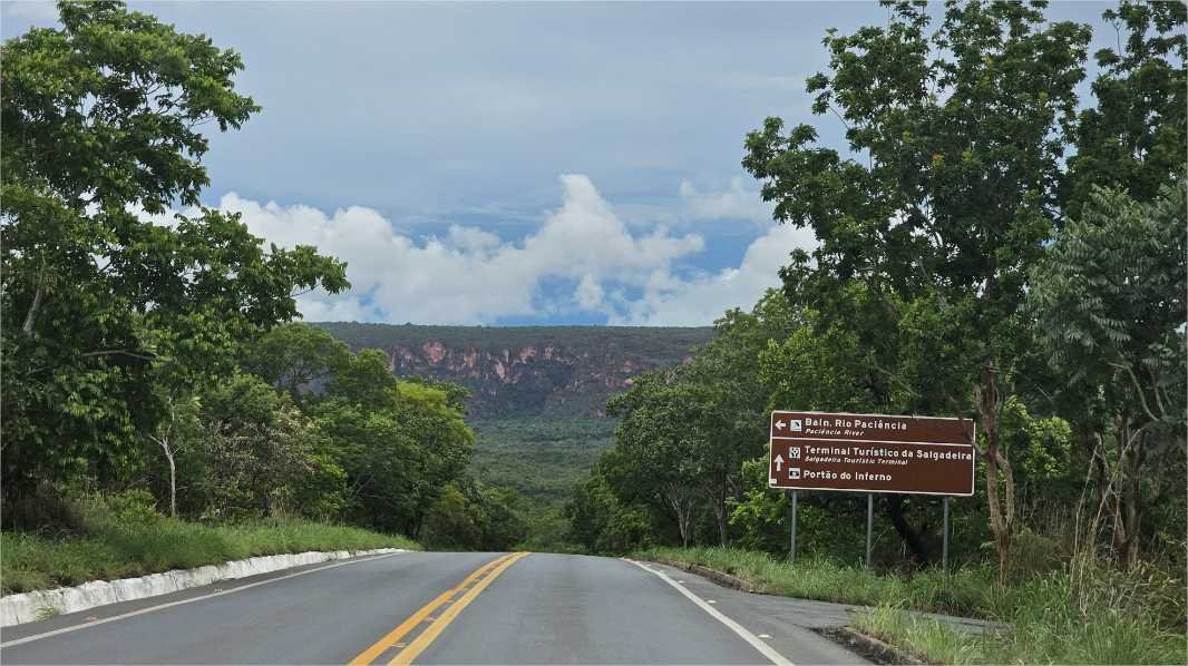 Trânsito no Portão do Inferno é liberado nos dois sentidos