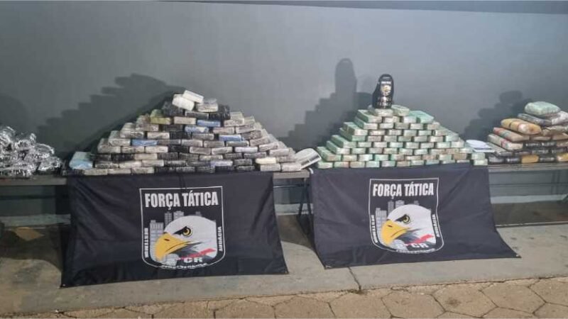 Polícia Militar apreende 270 quilos de entorpecentes em Várzea Grande