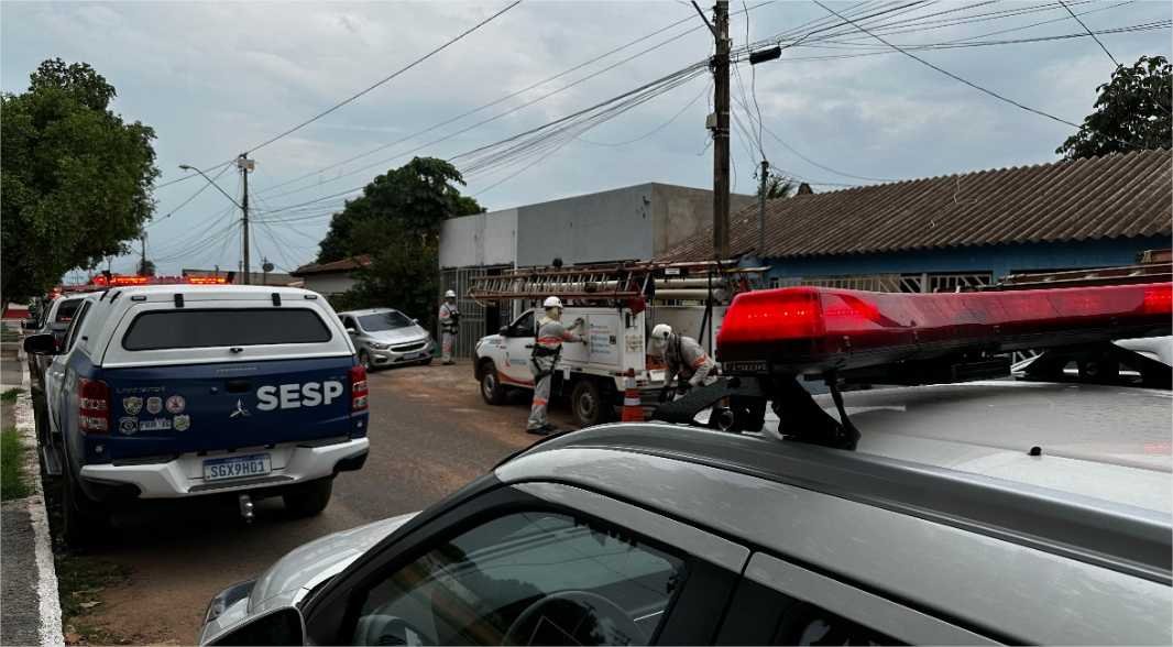 Operação conjunta conduz cinco pessoas em flagrante por furto de energia em Cuiabá