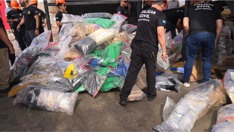 Polícia Civil incinera 3,5 toneladas de entorpecentes em Cuiabá
