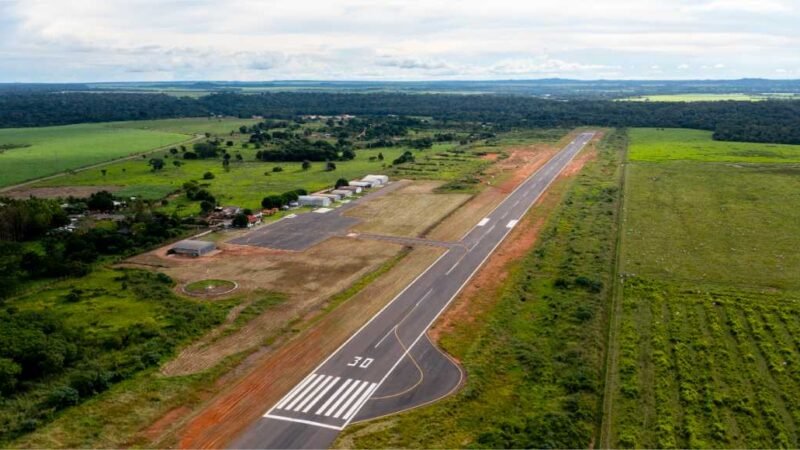 Sinfra-MT lança licitação de R$ 5,4 milhões para melhorias no aeroporto de Juína