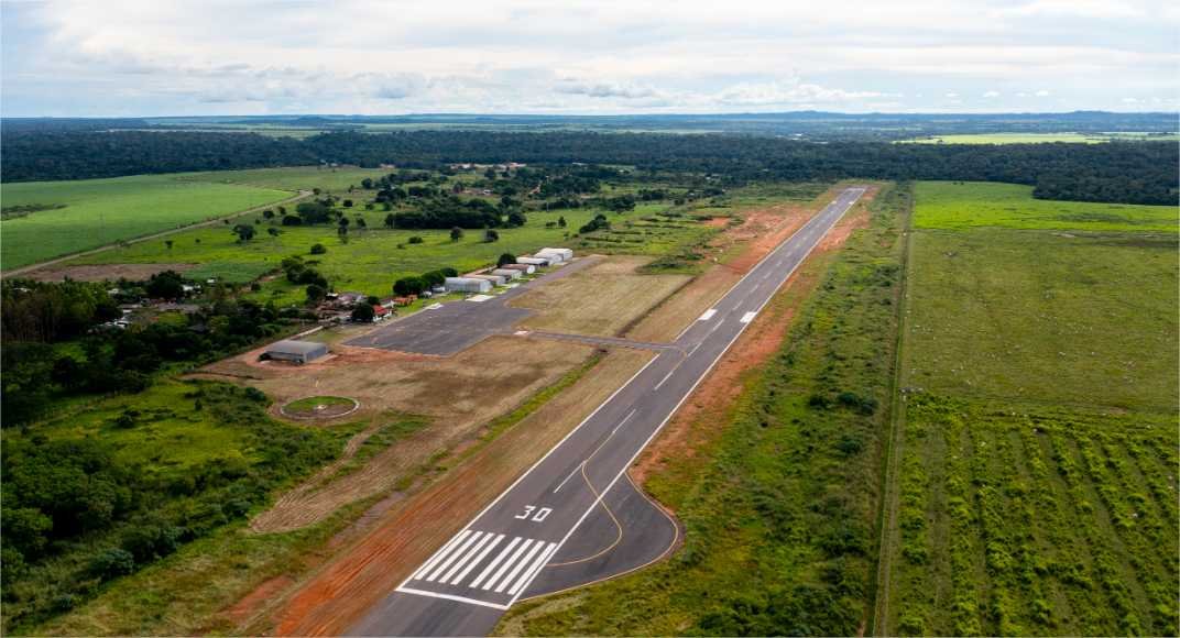 Sinfra-MT lança licitação de R$ 5,4 milhões para melhorias no aeroporto de Juína