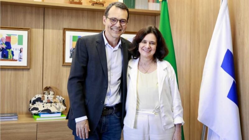 Lúdio se reúne com ministra da Saúde e traça ações para ampliar atendimento à saúde em Cuiabá e Mato Grosso