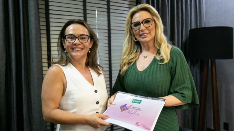 Primeira-dama Márcia Pinheiro recebe representantes de Sorriso que buscam implantar a terceira Secretaria da Mulher de MT