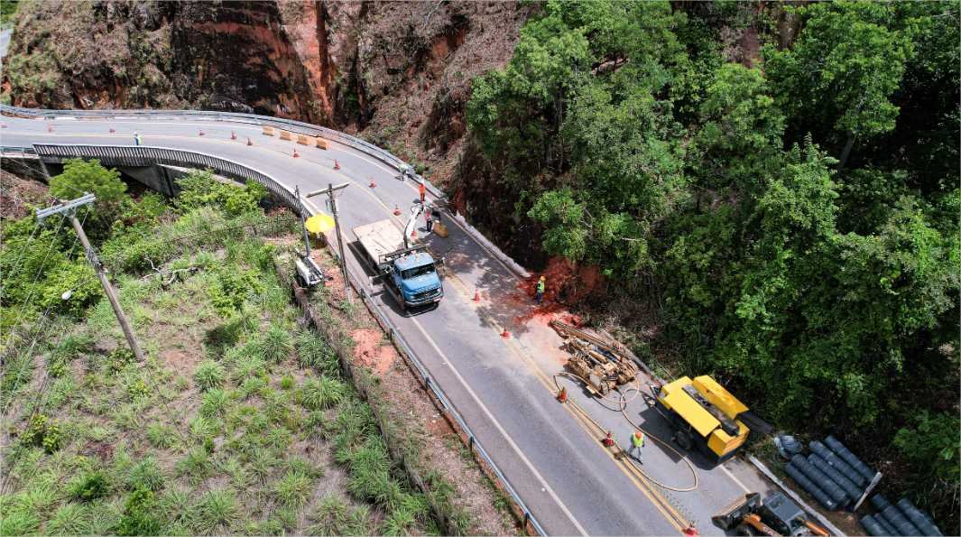 Trânsito no Portão do Inferno funcionará no sistema pare e siga até 18 de dezembro