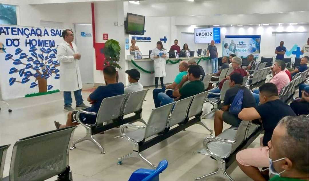 Hospital Metropolitano realizou 65 atendimentos preventivos ao câncer de próstata em mutirão