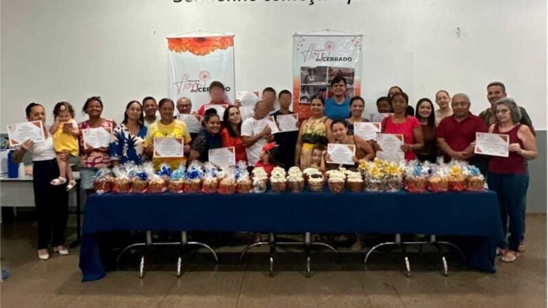 Projeto “Flor do Cerrado” leva inclusão social com capacitação para mulheres e jovens