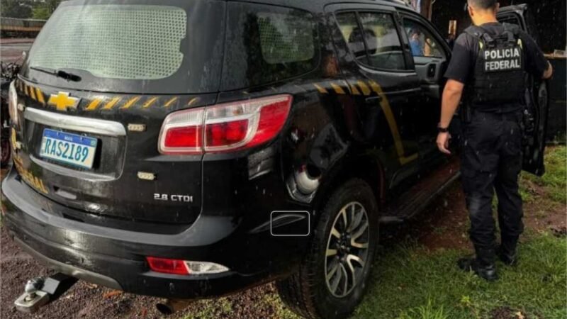 Operação da PF em MT combate tráfico de drogas e armas