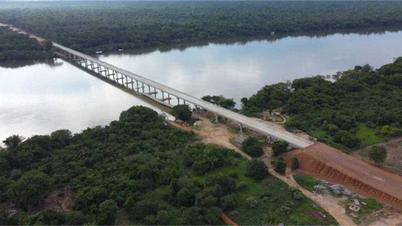 Governo de MT conclui ponte de 691 metros sobre o Rio Teles Pires entre Carlinda e Novo Mundo