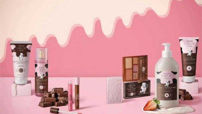 Vai um docinho aí? O Boticário apresenta Cuide-se Bem Chocolatudo, uma nova versão mais doce e divertida da famosa linha Deleite