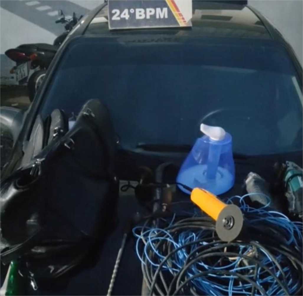 Polícia Militar frustra tentativa de furto à agência bancária e prende suspeito em Cuiabá