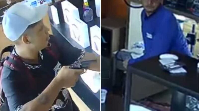 Ladrões armados invadem loja de celular e rendem funcionários