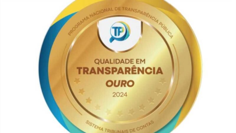 Prefeitura de Cuiabá receberá Selo Ouro em Transparência Pública na quarta-feira (4)