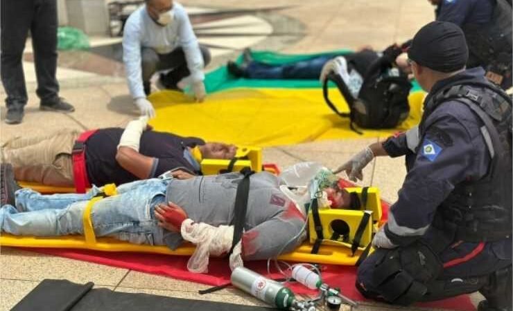 Câmara realiza simulação de incêndio e reforça medidas de segurança