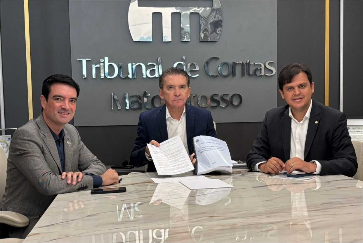 Deputado Thiago debate implementação do Fórum de Desenvolvimento Regional com Presidentes do TCE e AMM