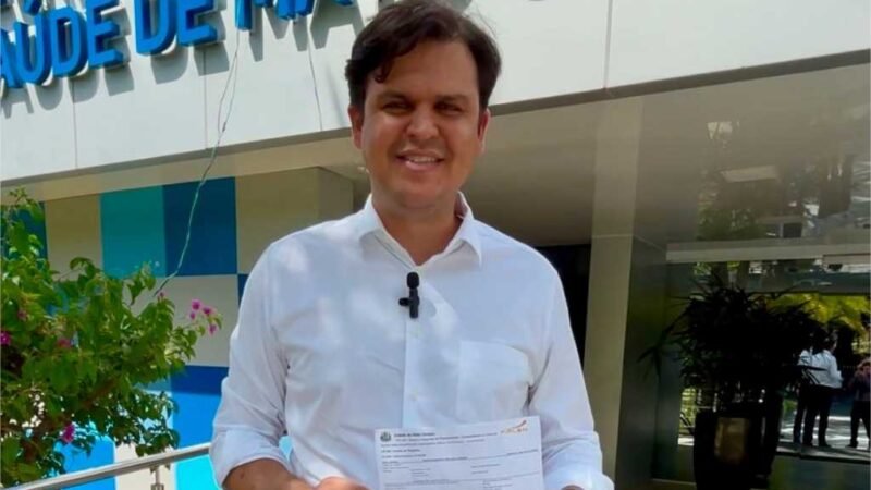 Thiago Silva anuncia pagamento de R$ 2 milhões para saúde de Rondonópolis