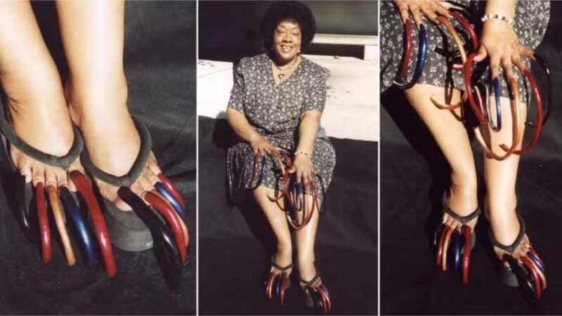 Mulher com as unhas dos pés mais longas do mundo morre aos 86 anos