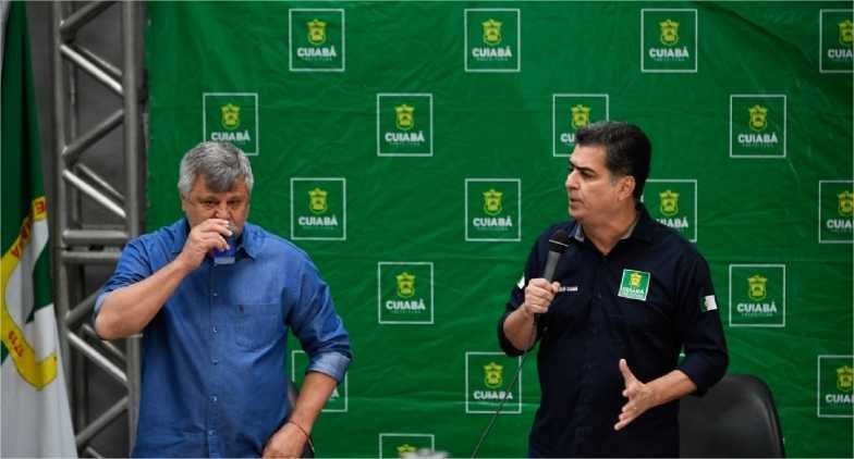 Emanuel Pinheiro aposenta o próprio vice-prefeito faltando uma semana para o fim do mandato