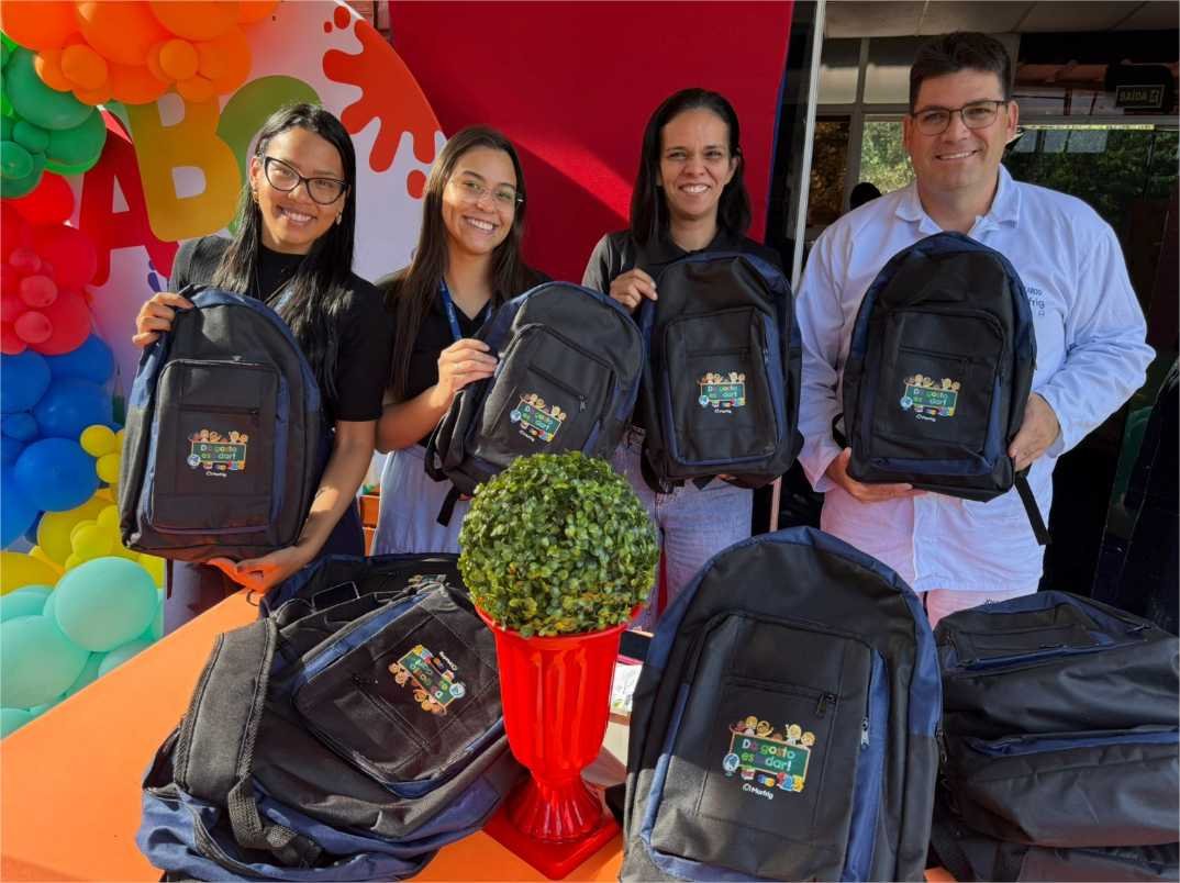 Marfrig VG distribui 1.500 kits escolares para filhos de colaboradores