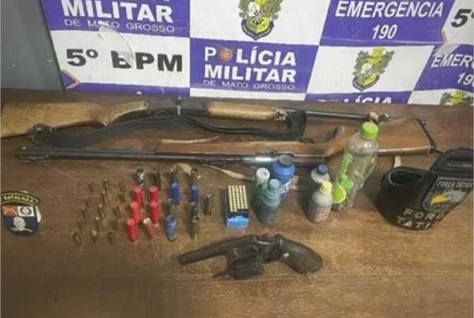 Suspeito é preso pela PM por tentativa de homicídio contra irmão de sua esposa