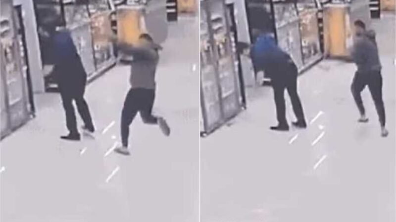 Homem é preso após golpear gerente de supermercado usando uma pá em MT