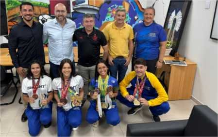 Com incentivo do deputado Beto Dois a Um, karatecas de Brasnorte vão ao Mundial do México e conquistam medalhas